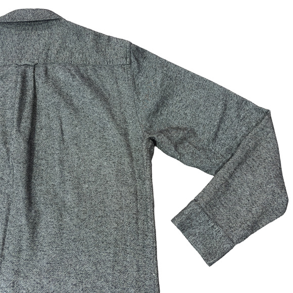 Carbon 2 Cobalt Black Denim Long Sleeve Button Up Shirt Jacket Men's Size Medium - Picture 15 of 15